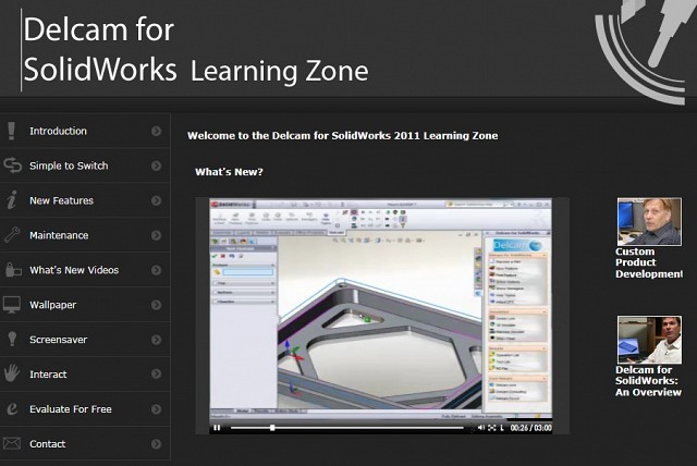Delcam learning zone