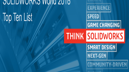 Lista TOP 10 SOLIDWORKS World 2018 otwarta